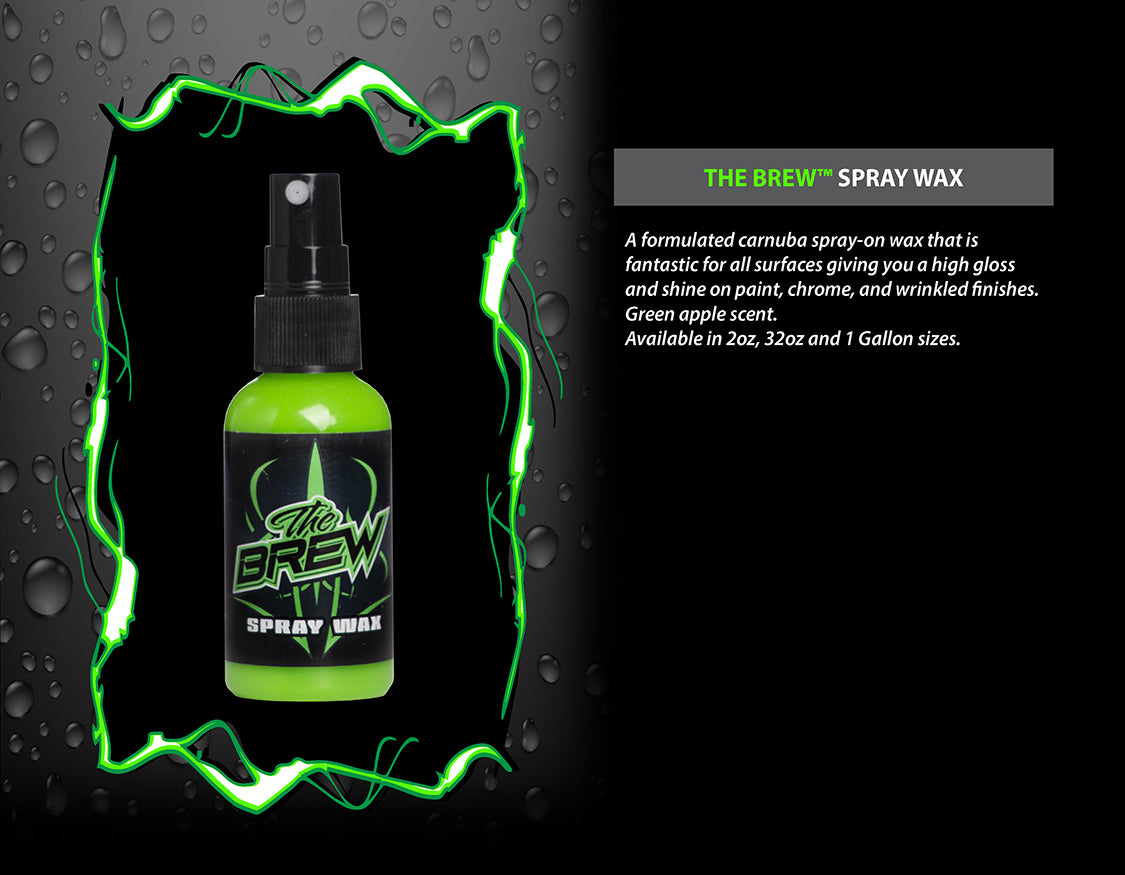Brew Spray Wax 2oz Bottle