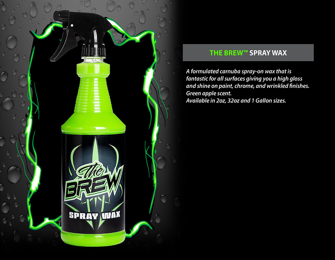 Brew Spray Wax 32oz Spray Bottle