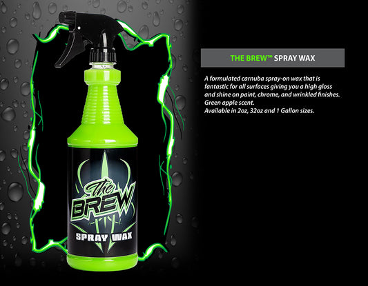 Brew Spray Wax 32oz Spray Bottle
