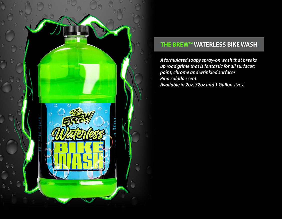 The Brew Waterless Bike Wash 1 Gallon Bottle