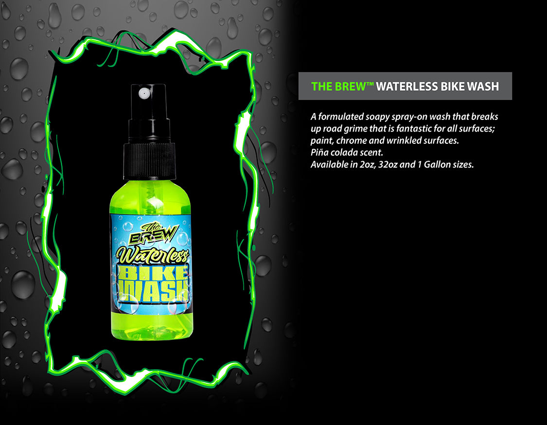 The Brew Waterless Bike Wash 2oz Bottle